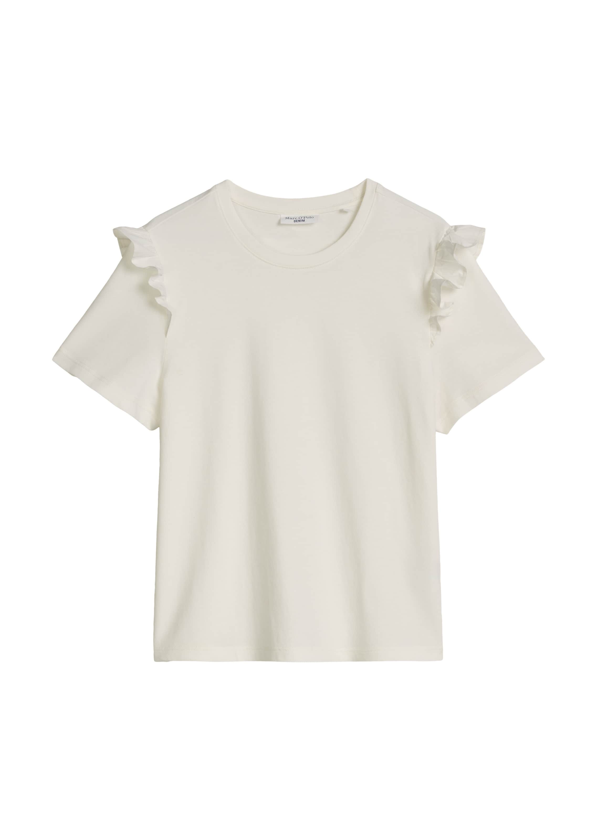 Marc O'Polo DENIM T-Shirt in Beige: Vorderseite