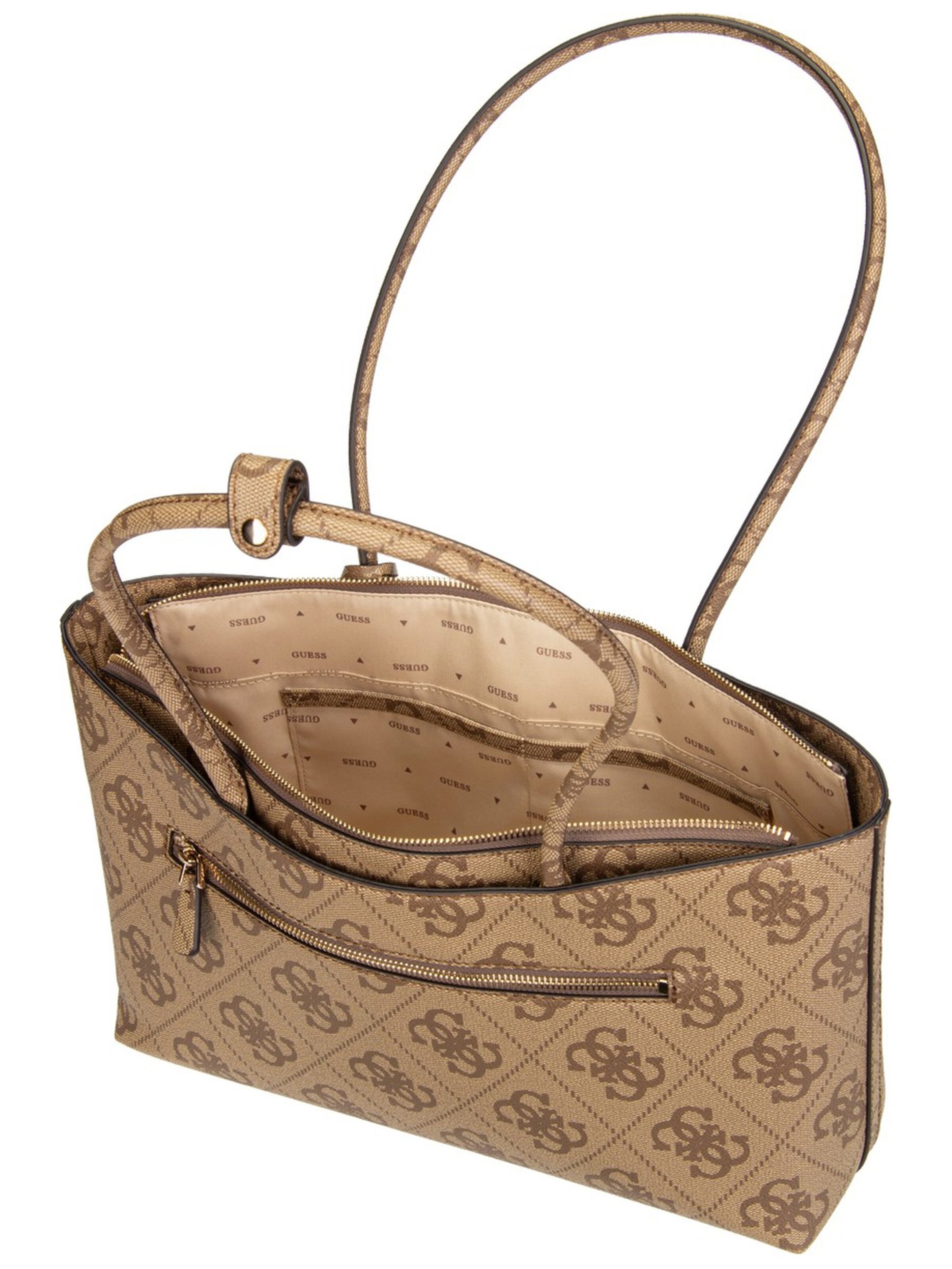 Cabas 'Janie' GUESS en marron