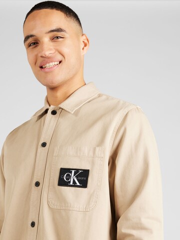 Calvin Klein Jeans Overgangsjakke i beige