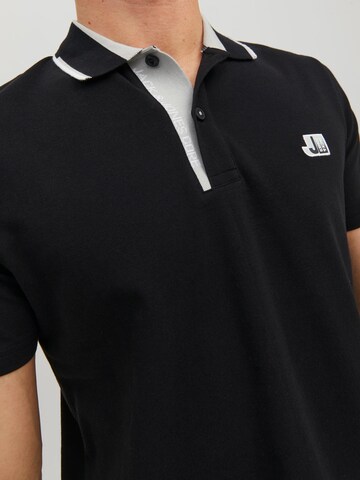 JACK & JONES Poloshirt 'Logan' in Schwarz