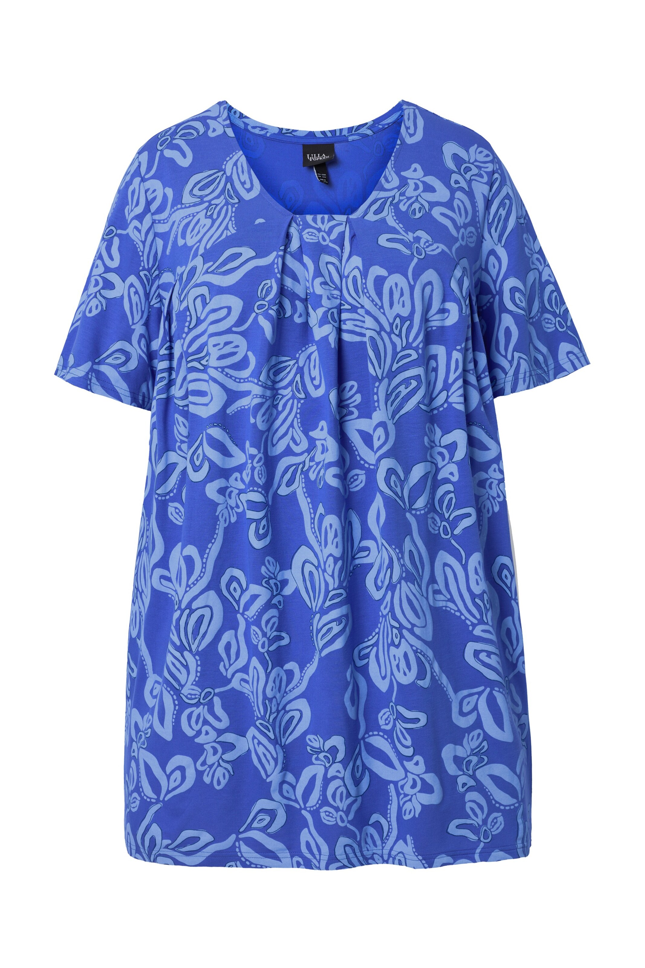 Ulla Popken Shirt in Blau: Vorderseite
