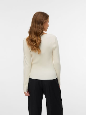 VERO MODA - Camiseta 'Maglieria 10331428' en blanco
