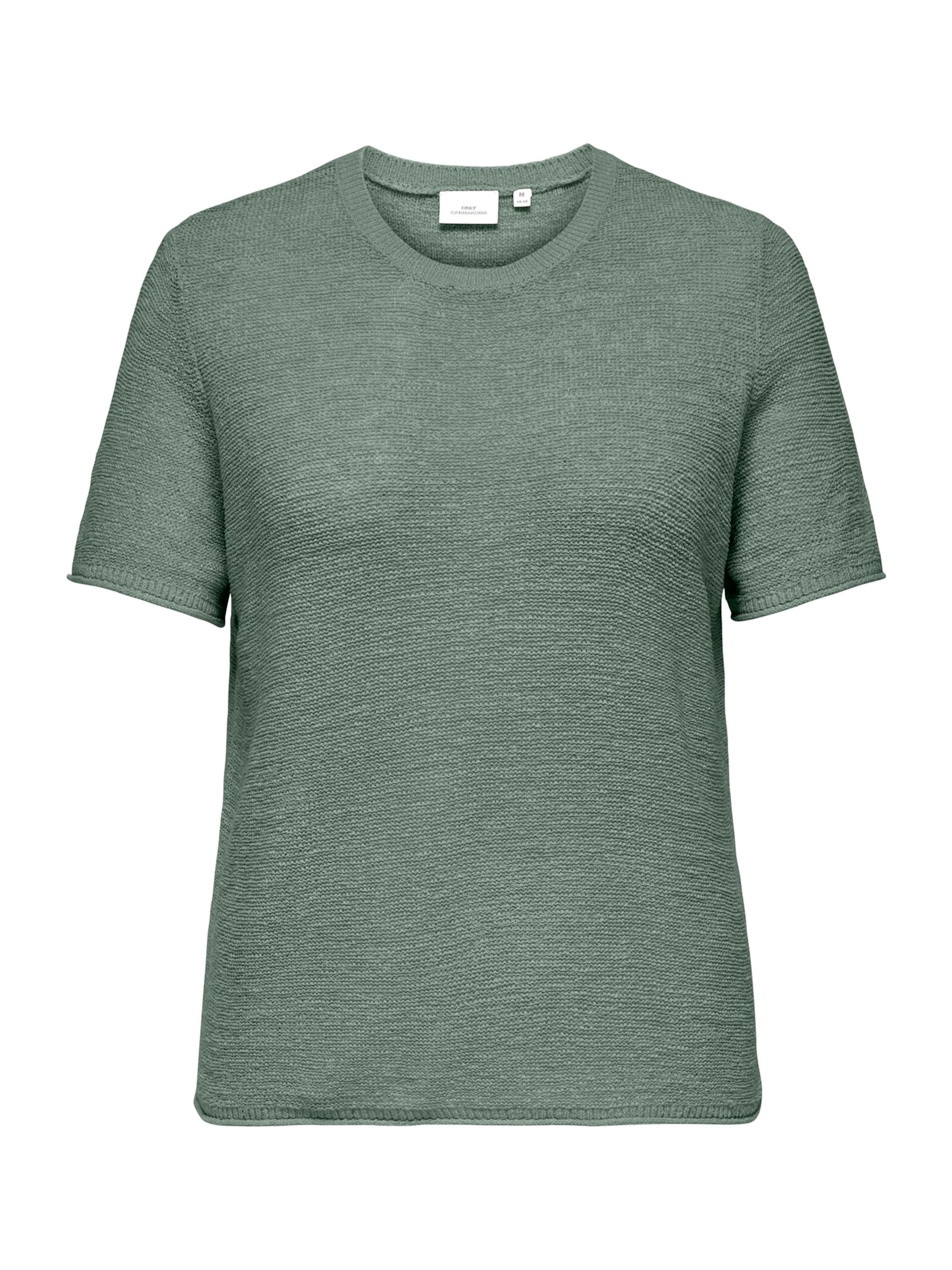 Pullover 'CARSunny' di ONLY Carmakoma in verde: frontale