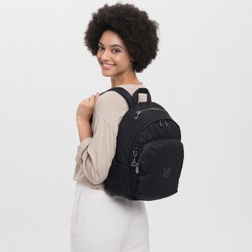 KIPLING Rucksack 'Delia' in Schwarz