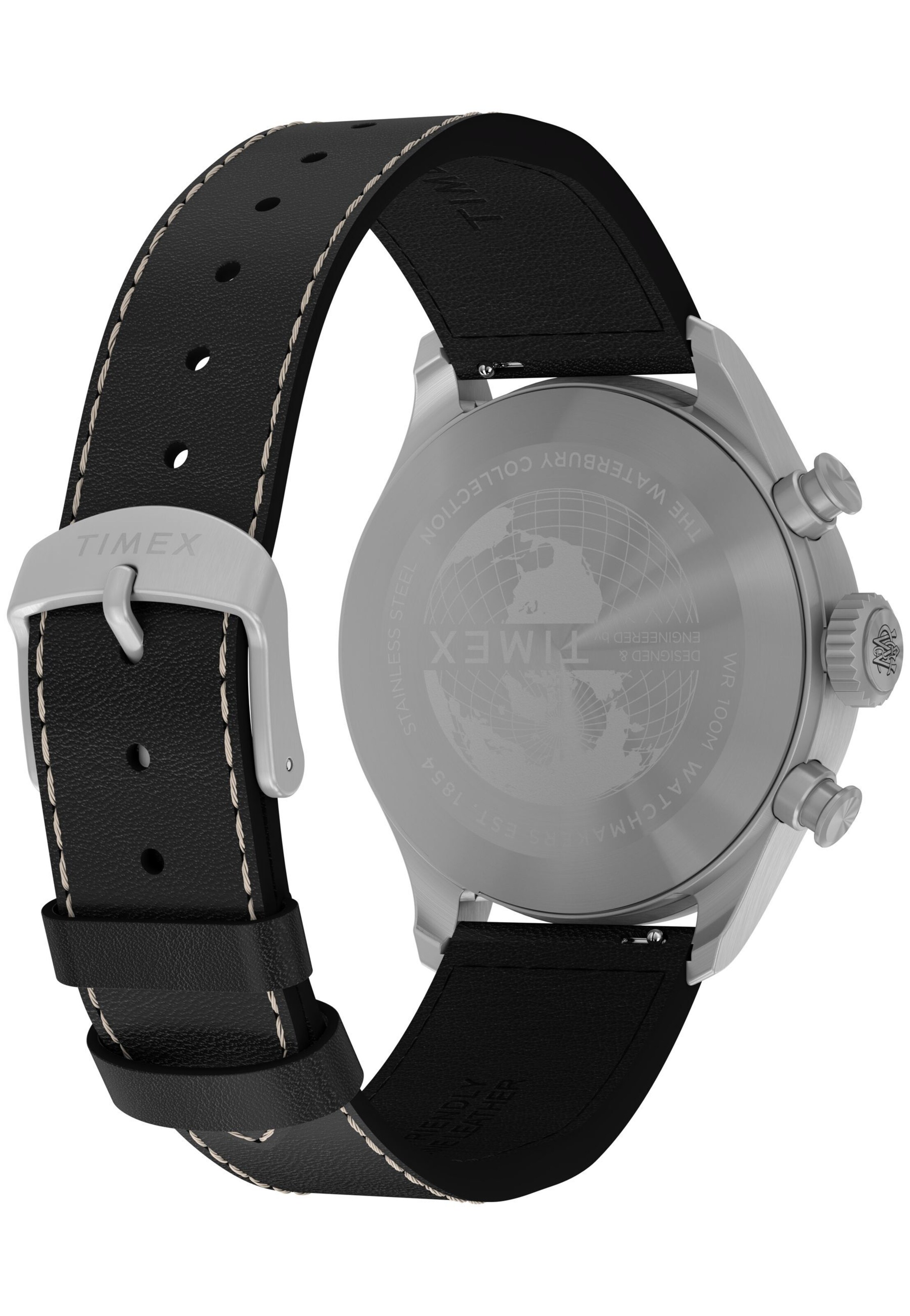 TIMEX Analog watch ' Waterbury Ace' in Silver