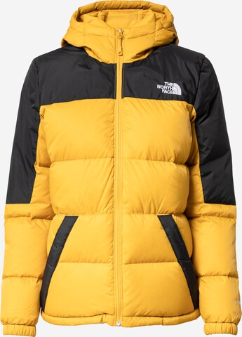 THE NORTH FACE - Casaco funcionais 'Diablo' em amarelo: frente