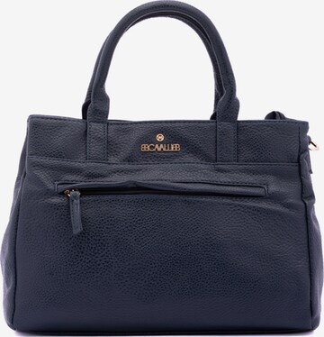 Borsa a mano 'Borsa a Mano Donna B Cavalli Ecopelle Zip - 30x22x10 cm' di B. Cavalli in blu: frontale