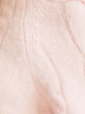 Bershka Neulepaita värissä vaaleanpunainen