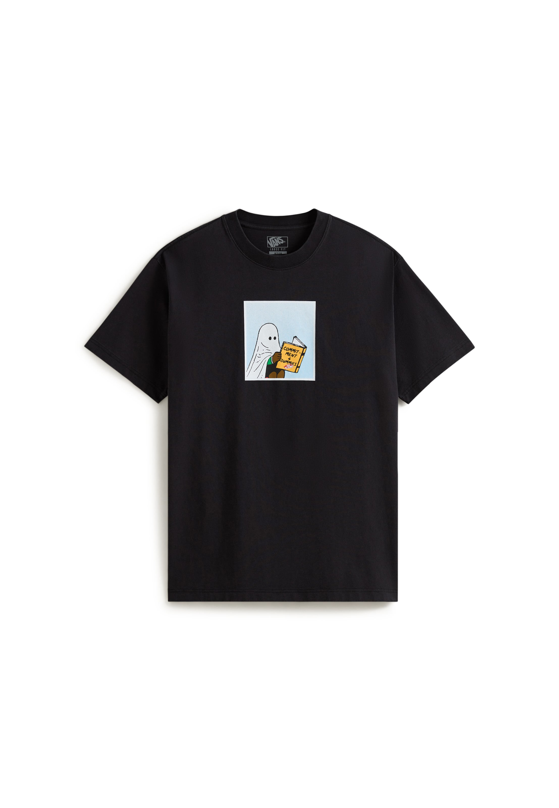 VANS Póló 'Commitment 4 Dummies' - fekete: elől