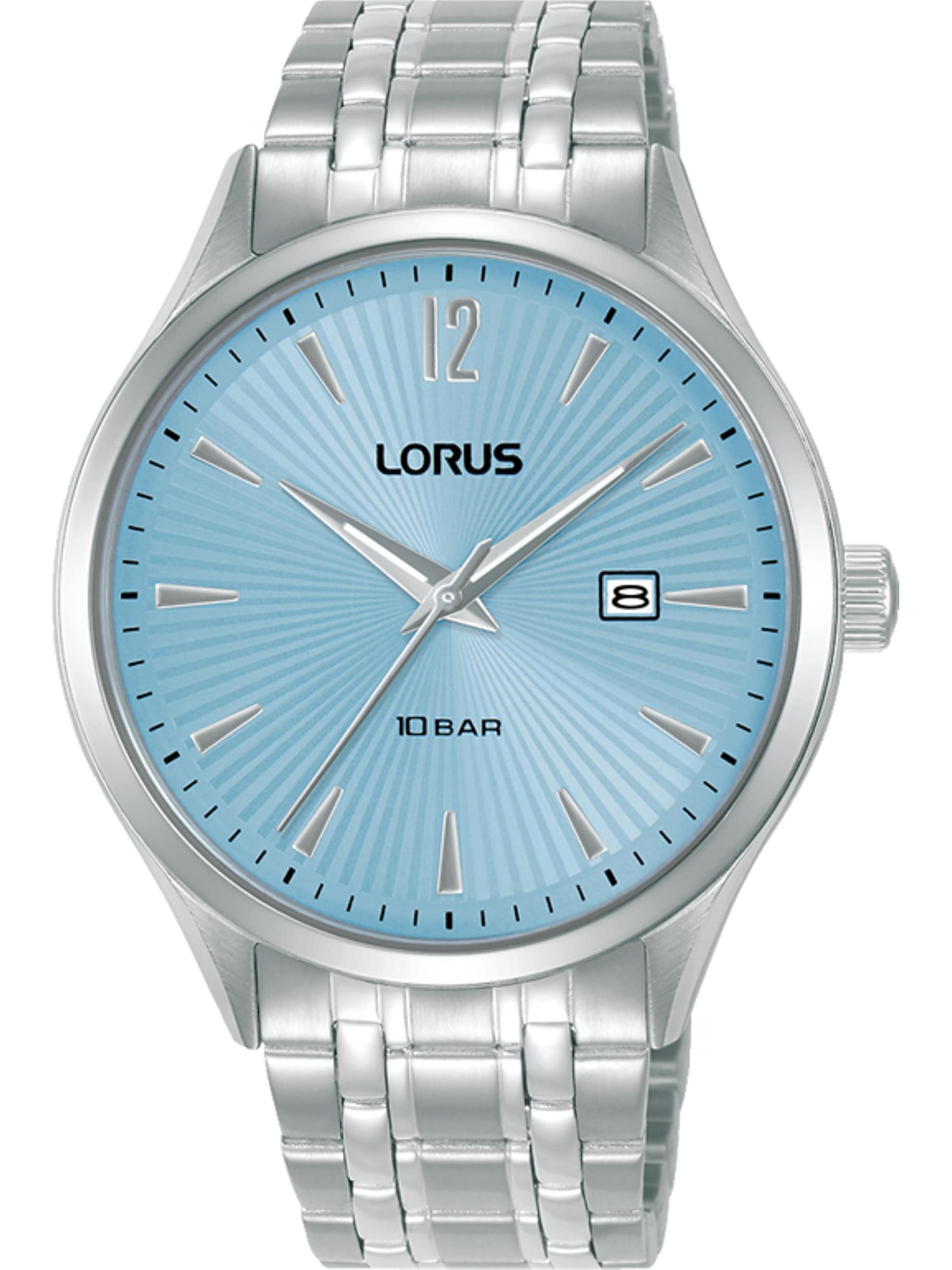 LORUS Analog Watch in Silver: front