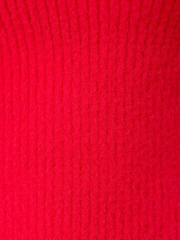 Pull-over Bershka en rouge