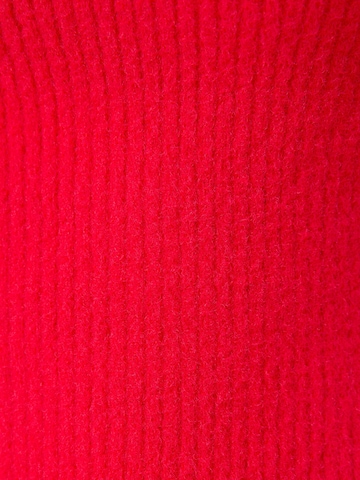 Pulover de la Bershka pe roșu
