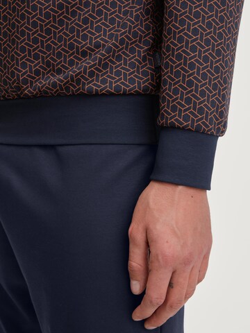 CALIDA Pyjama lang 'Relax Choice'‌‌‌‌‌‌‌‌ in Blau