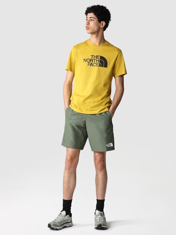 THE NORTH FACE - Regular Fit Camisa em amarelo