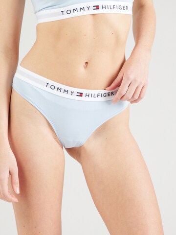 Tommy Hilfiger Underwear Stringid, värv sinine: eest vaates