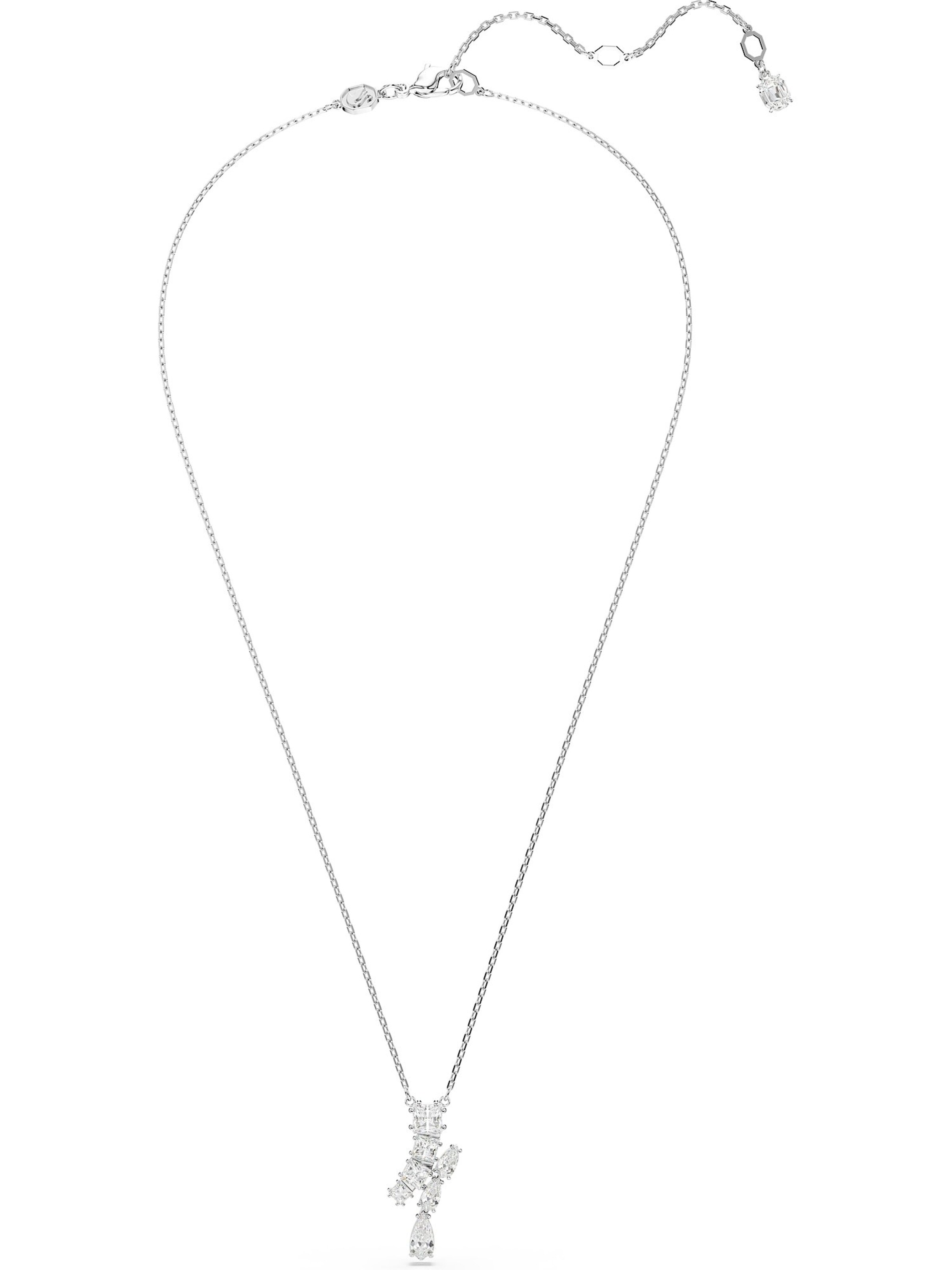 Swarovski Kette in Silber: Vorderseite