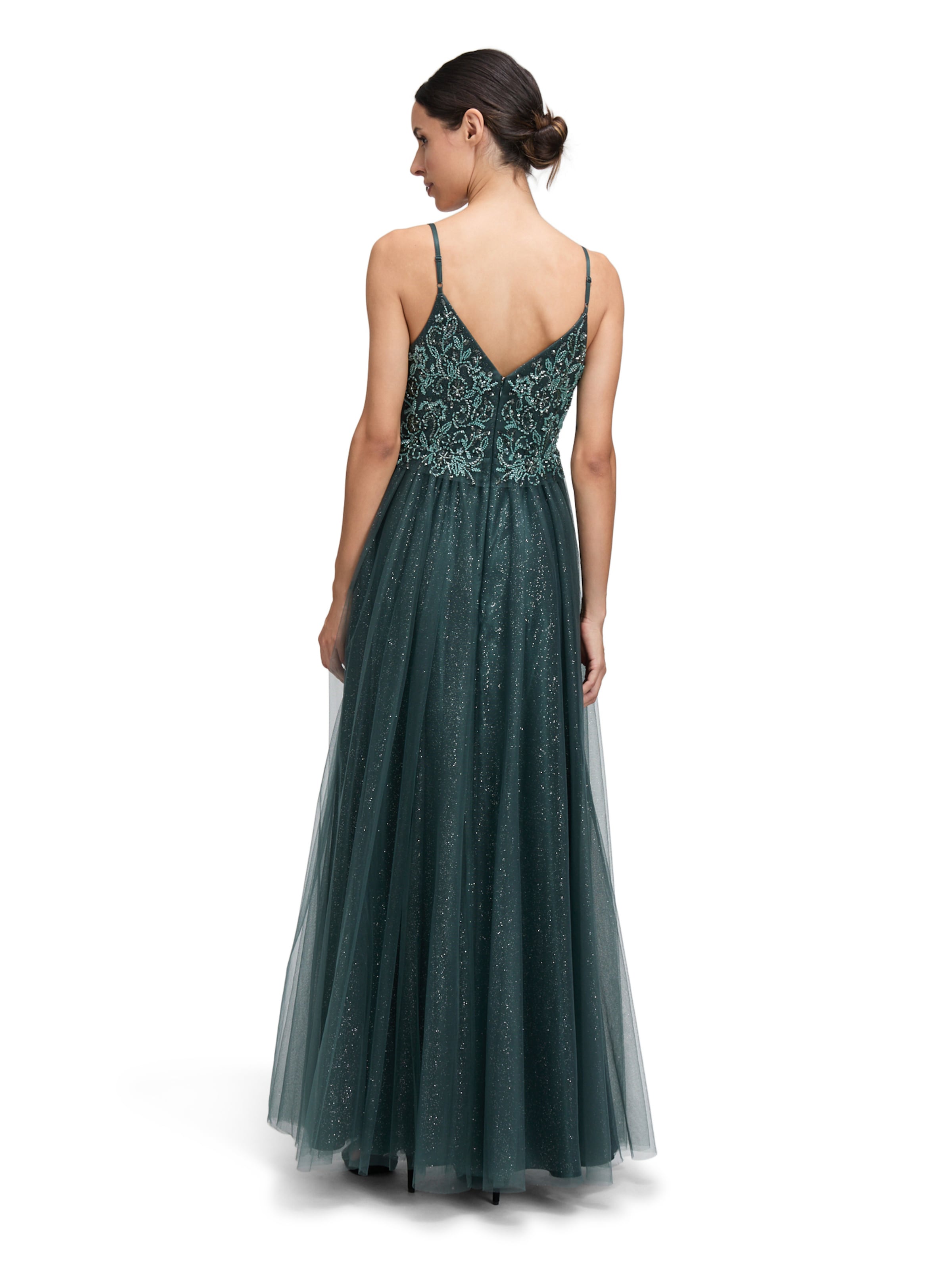 Robe de soirée Vera Mont en vert