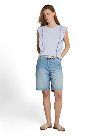 Maglietta di TOM TAILOR DENIM in blu