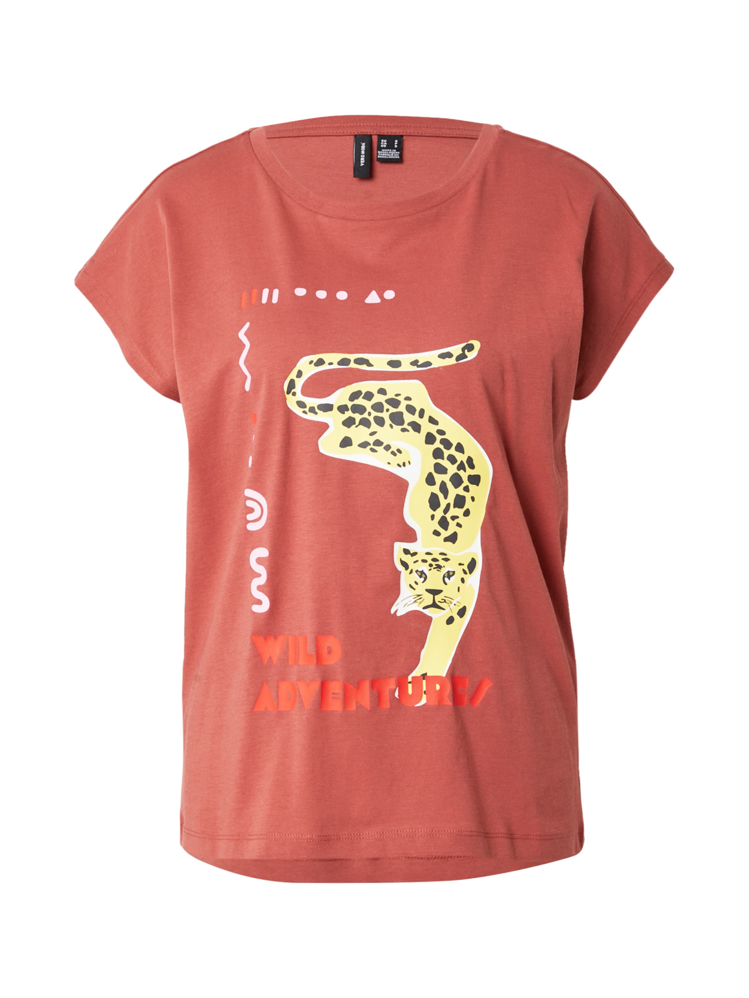 VERO MODA Tričko 'VMCORY AVA' - Červená: predná strana