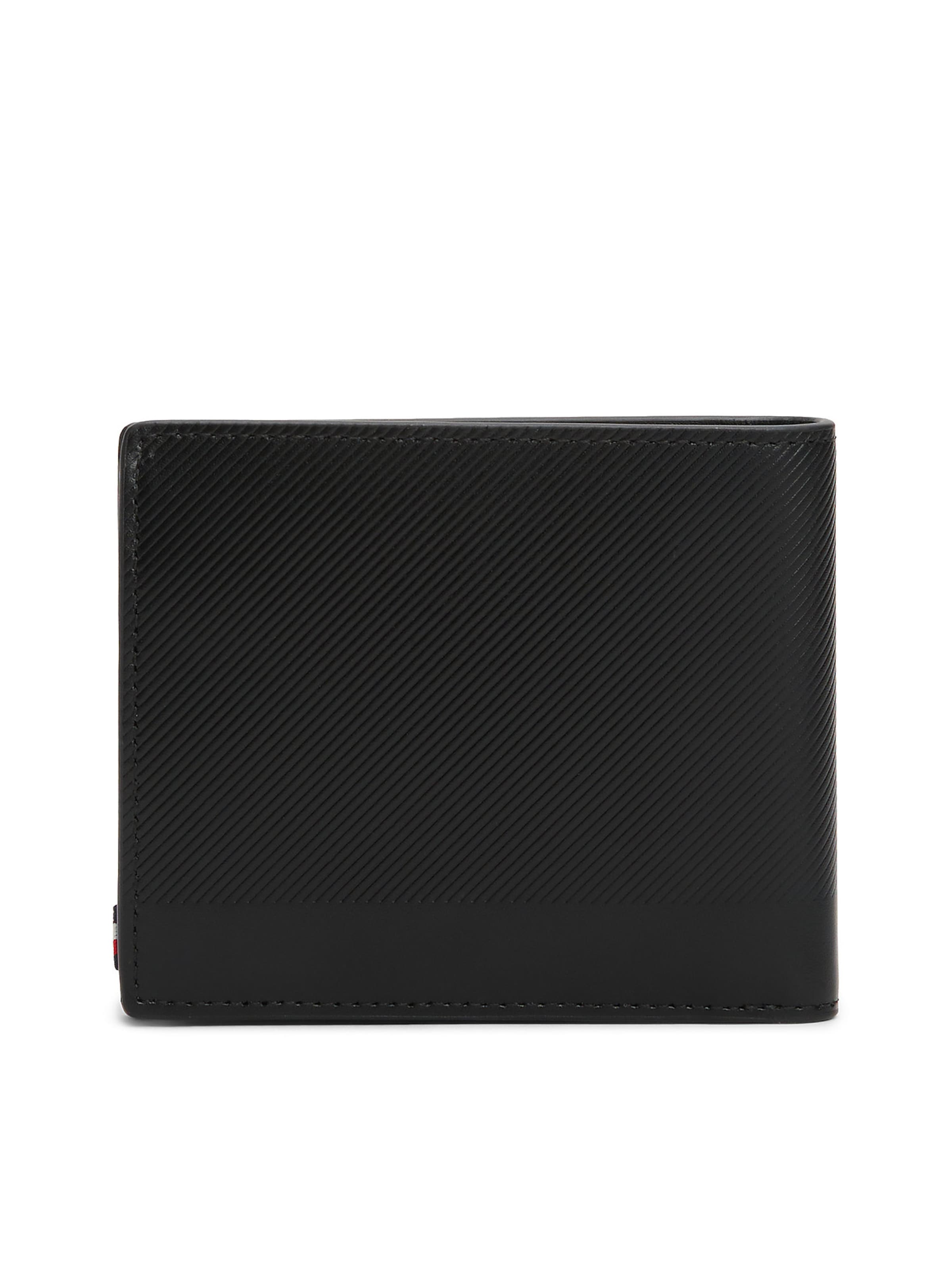 TOMMY HILFIGER Peněženka 'Foundation' – černá