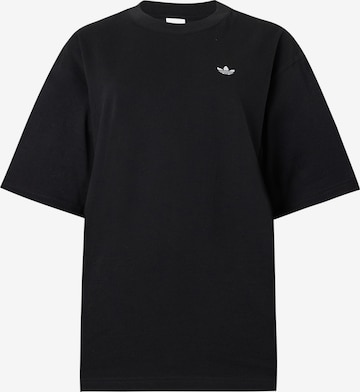 ADIDAS ORIGINALS - Camiseta talla grande 'Essentials' en negro: frente