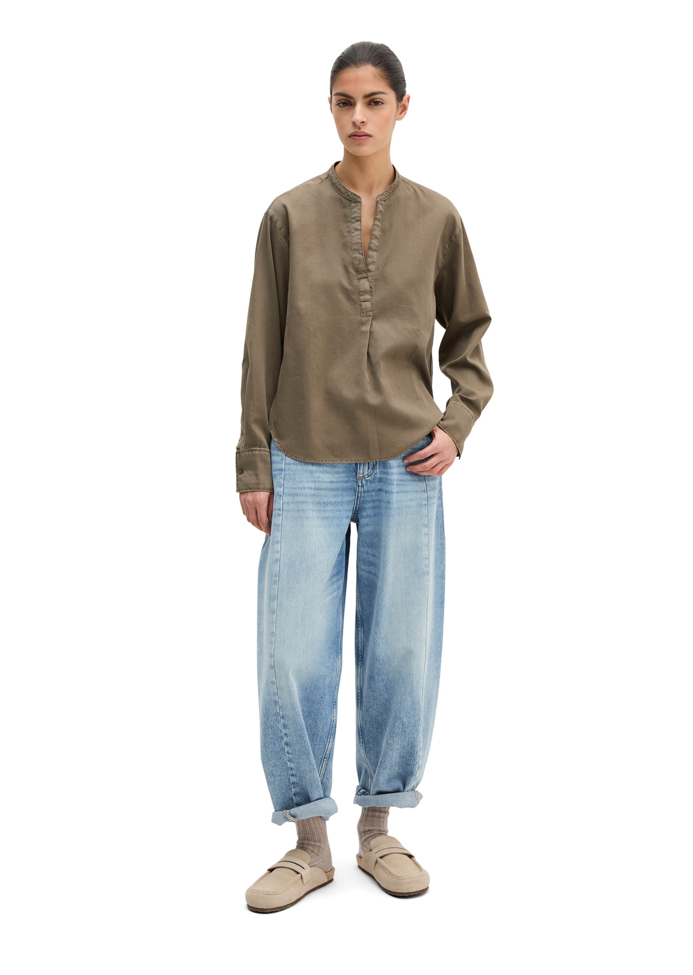 Marc O'Polo Blouse in Bruin
