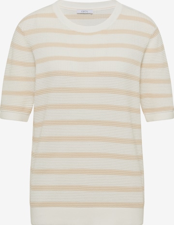 CECIL Pullover in Beige: Vorderseite