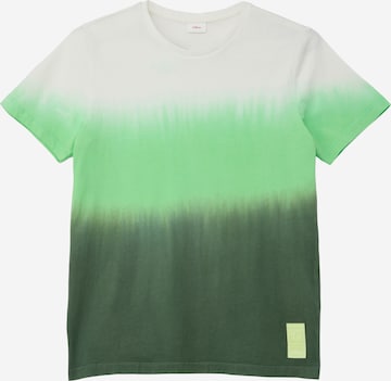 s.Oliver Shirt in Groen: voorkant