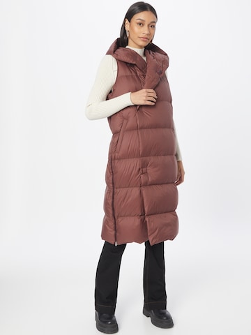 Gilet di JNBY in rosa: frontale