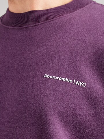 Abercrombie & Fitch Sweatshirt in Lila
