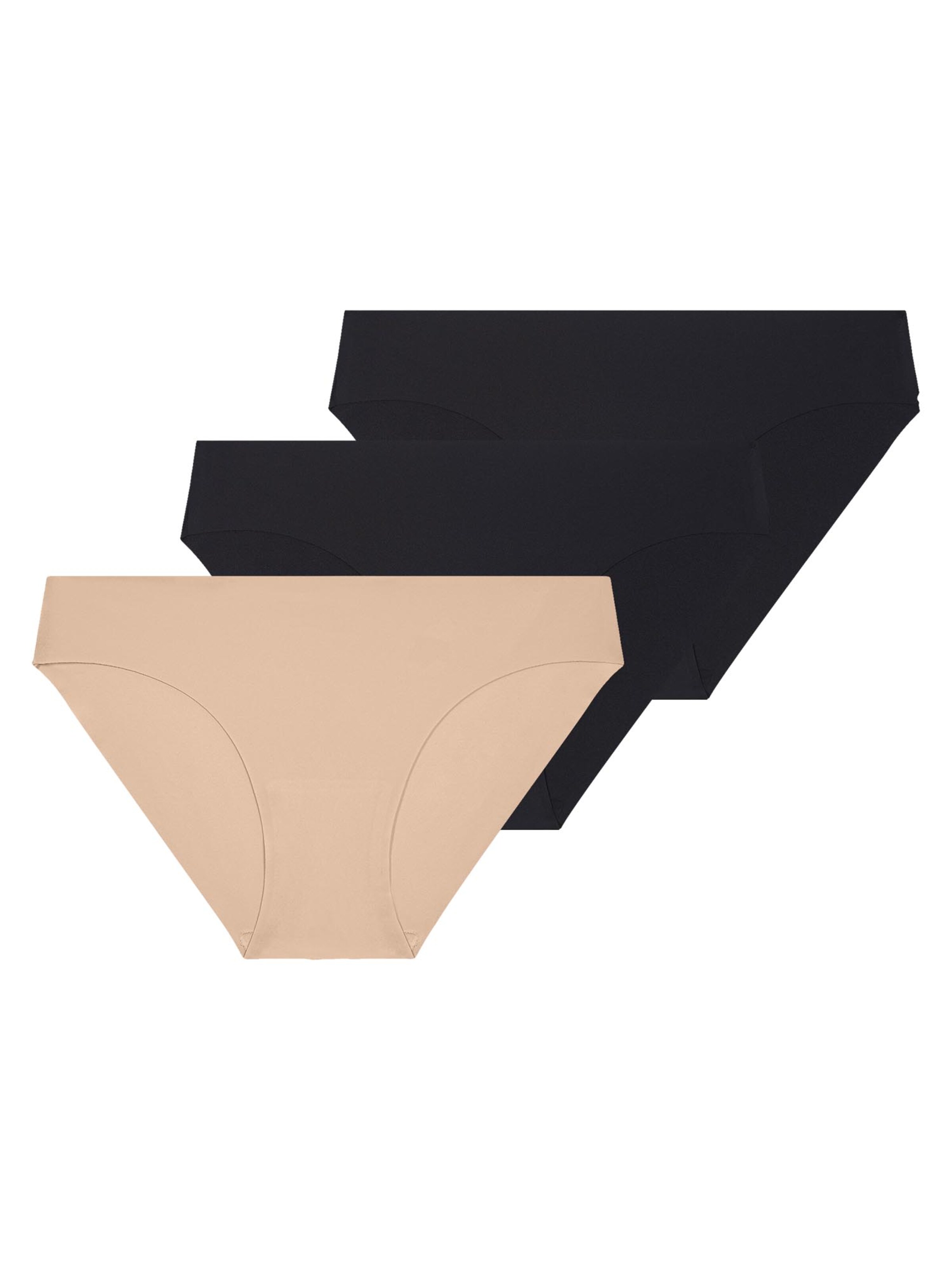 Simone Perele Slip 'Uniq' in Zwart: voorkant