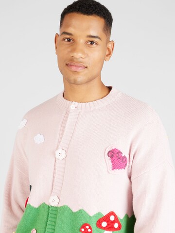 GCDS Knit cardigan 'KITTHO' in Pink