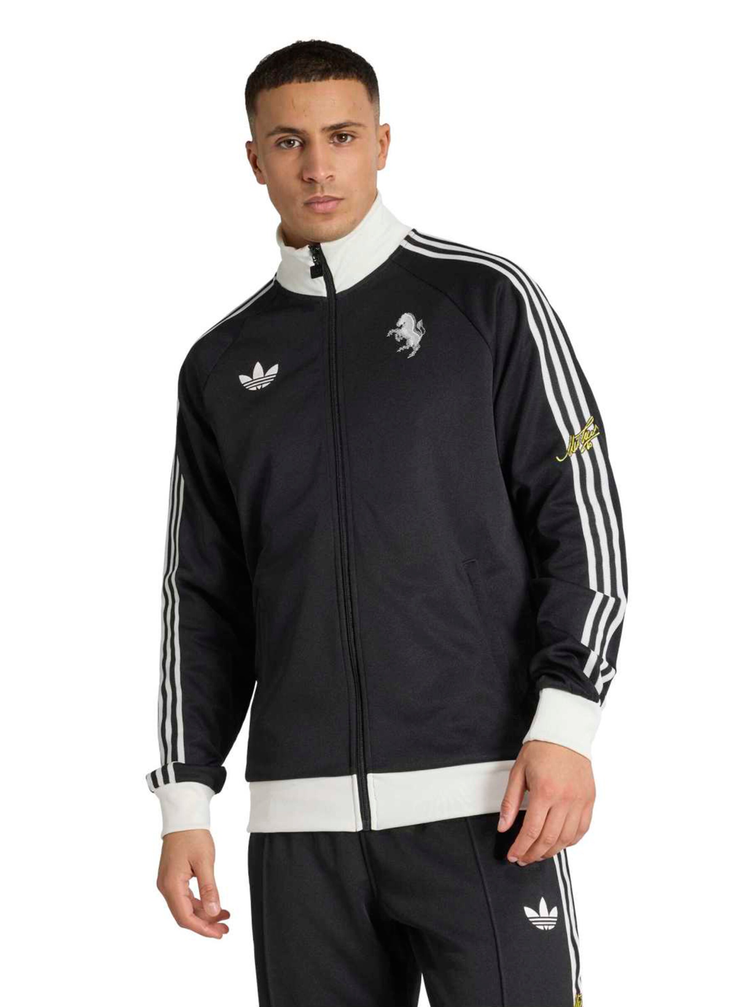 Veste de sport 'JUVE' ADIDAS PERFORMANCE en noir : devant