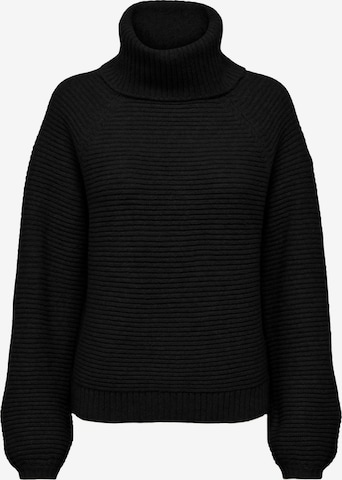 Pull-over 'ALLIE' ONLY en noir : devant