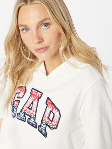 GAP Mikina 'NOVELTY FILL' – bílá