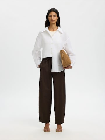 SELECTED Bluse 'SLFCLEO' in Weiß