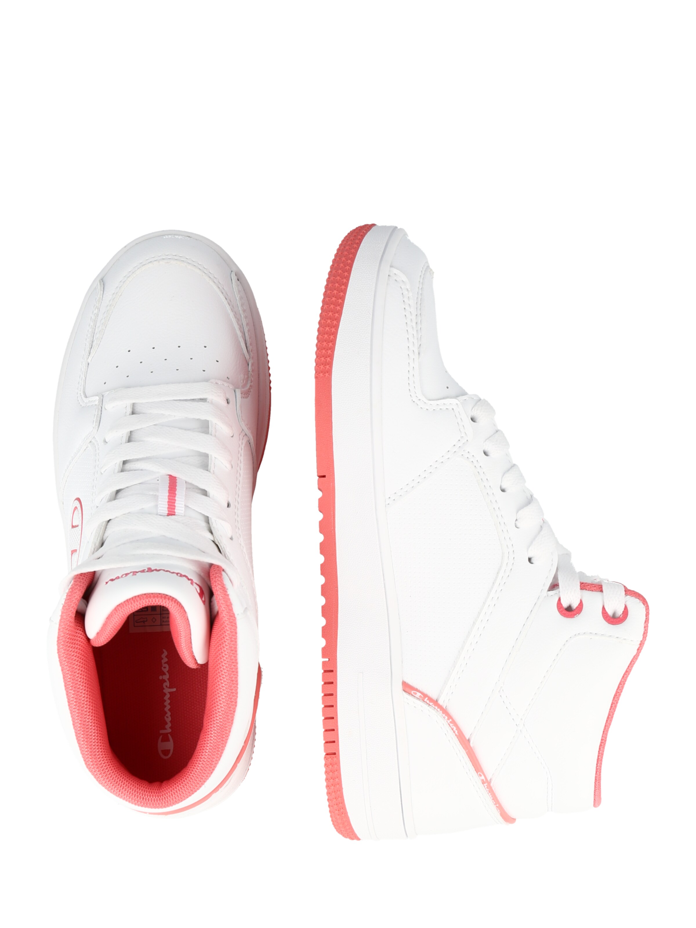 Champion Authentic Athletic Apparel Σνίκερ ψηλό σε λευκό