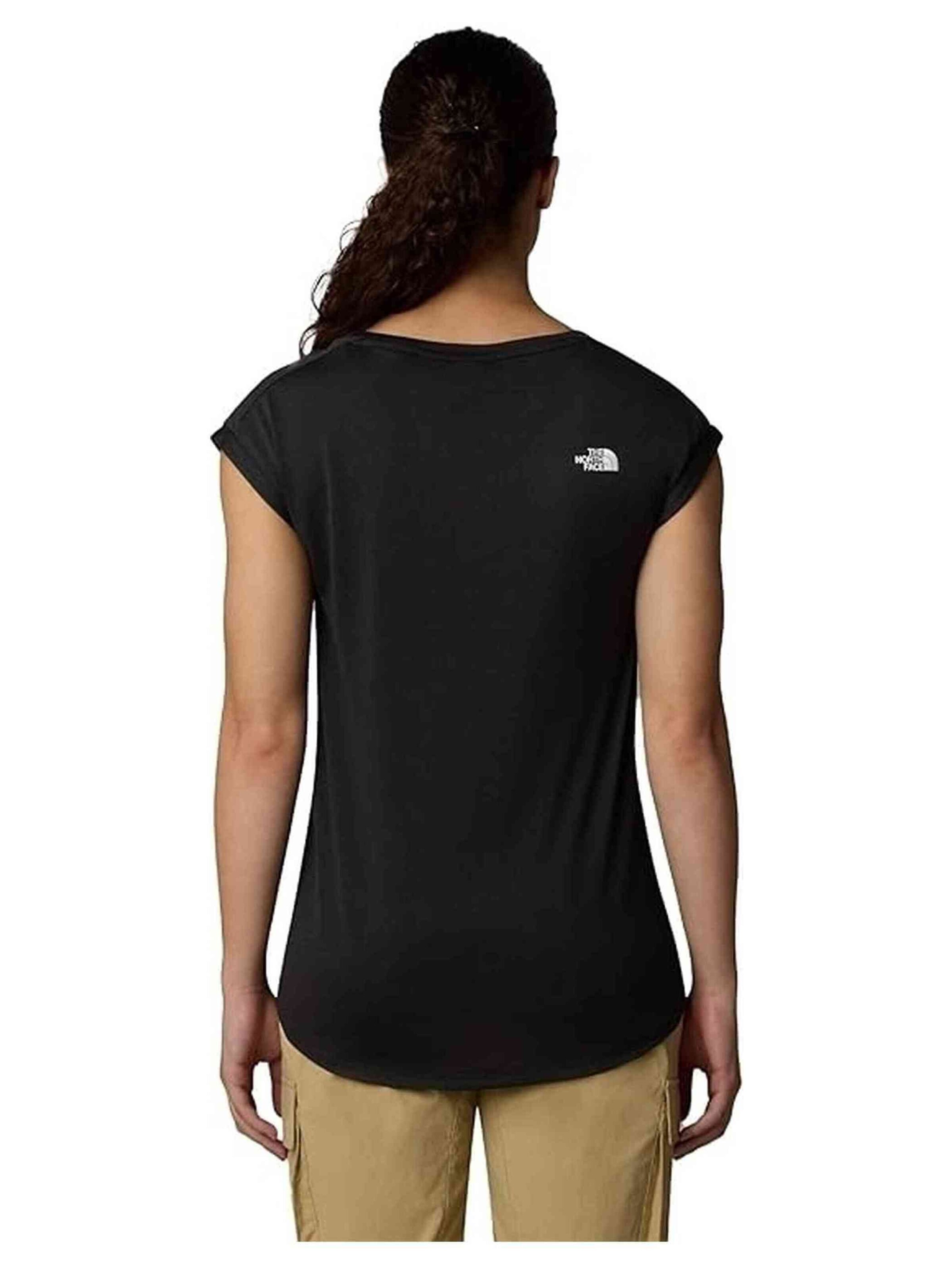 Maglietta di THE NORTH FACE in nero