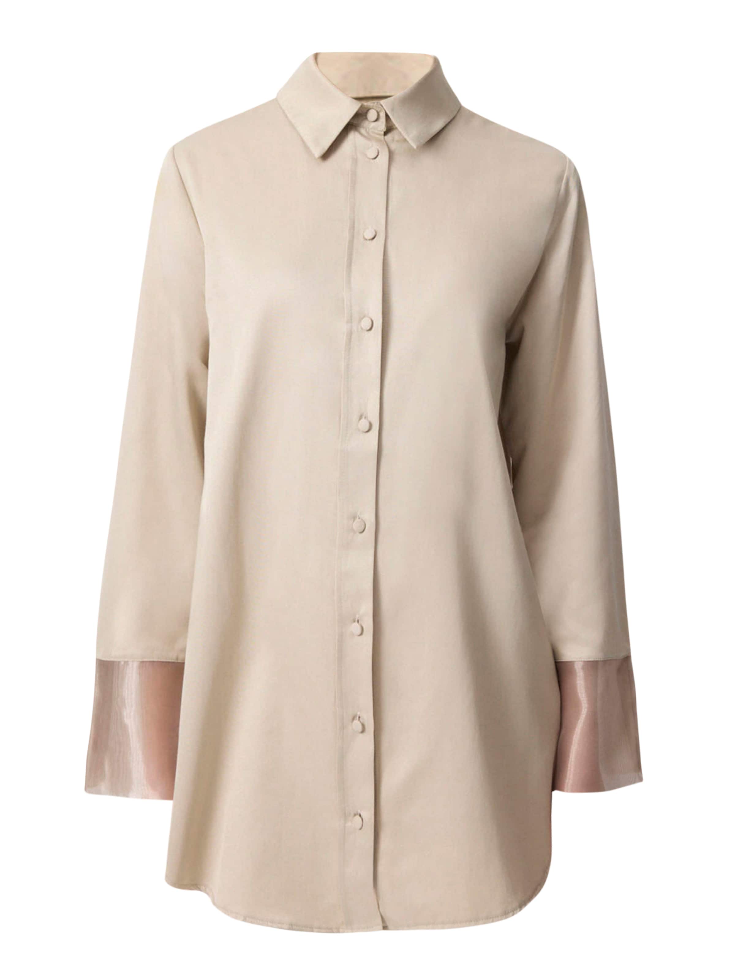 Touche Prive Blouse in Grey: front