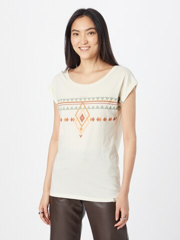 T-shirt 'Hopi' Iriedaily en blanc : devant