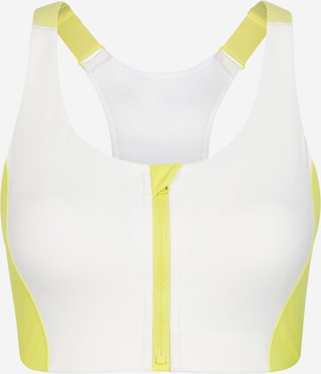 Yvette Sports Bustier Sport-BH 'Larissa' in Weiß: predná strana