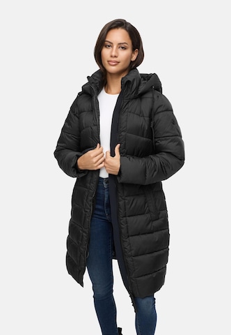 MARIKOO Winter coat 'Kaltnäschen 16' in Black