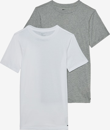 pelēks Nike Sportswear T-Krekls: no priekšpuses