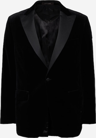 Coupe regular Veste de costume 'Frampton' Oscar Jacobson en noir : devant