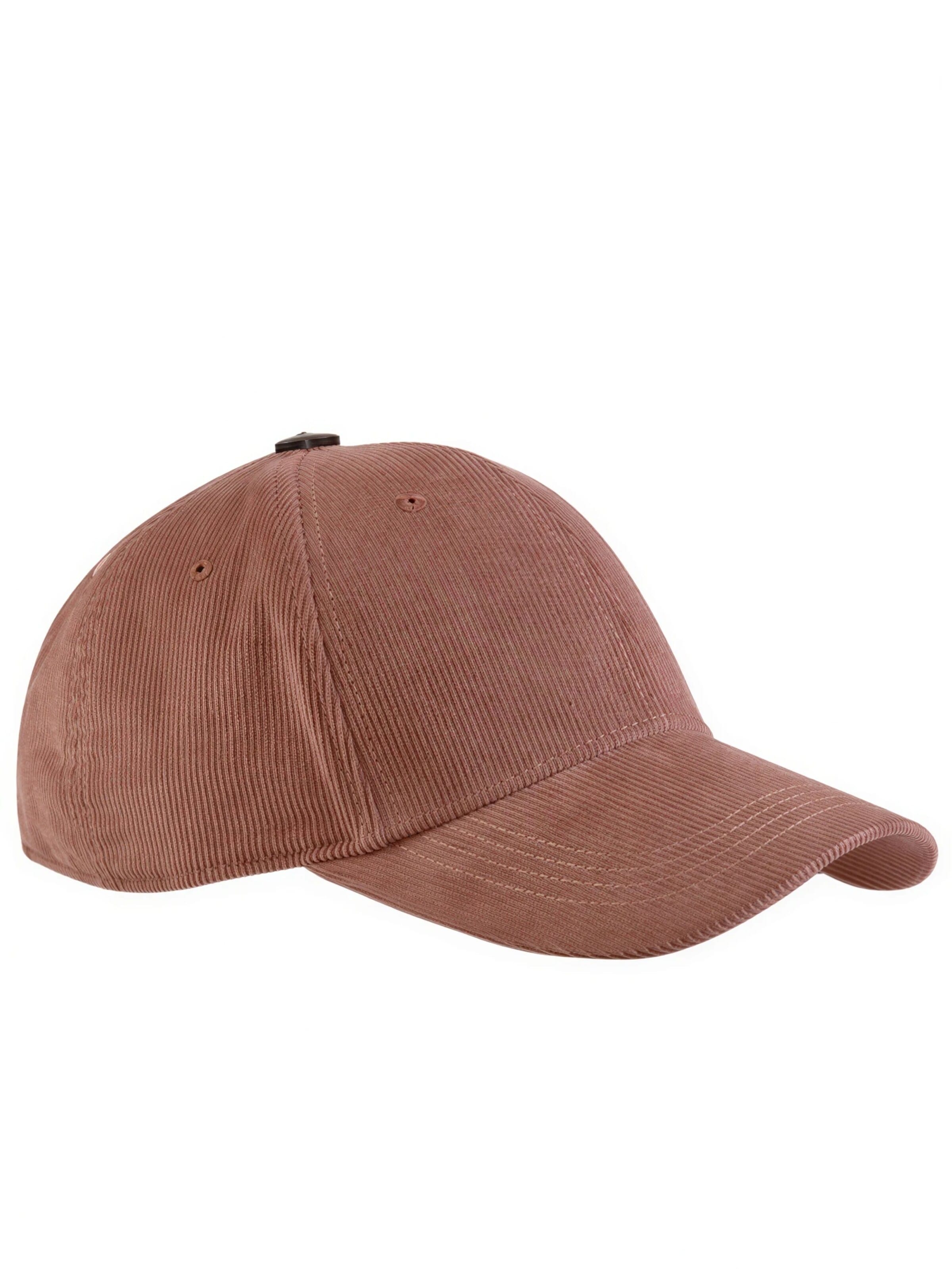Lou-i Cap 'Cord Basecap aus Bio-Baumwolle' in Brown: front
