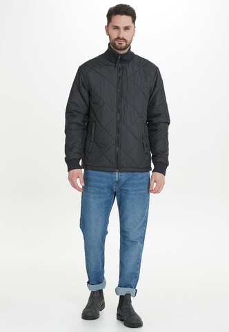 Weather Report Athletic Jacket 'Chipper' in Black