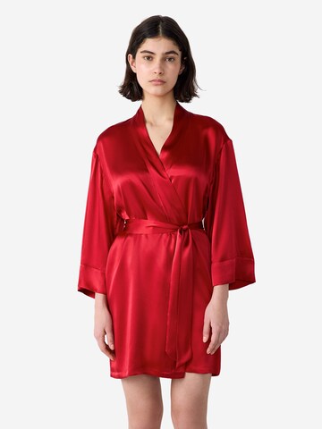 ETAM Morgenmantel in Rot: Vorderseite
