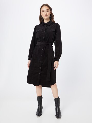 rosemunde Košeľové šaty - Čierna: predná strana