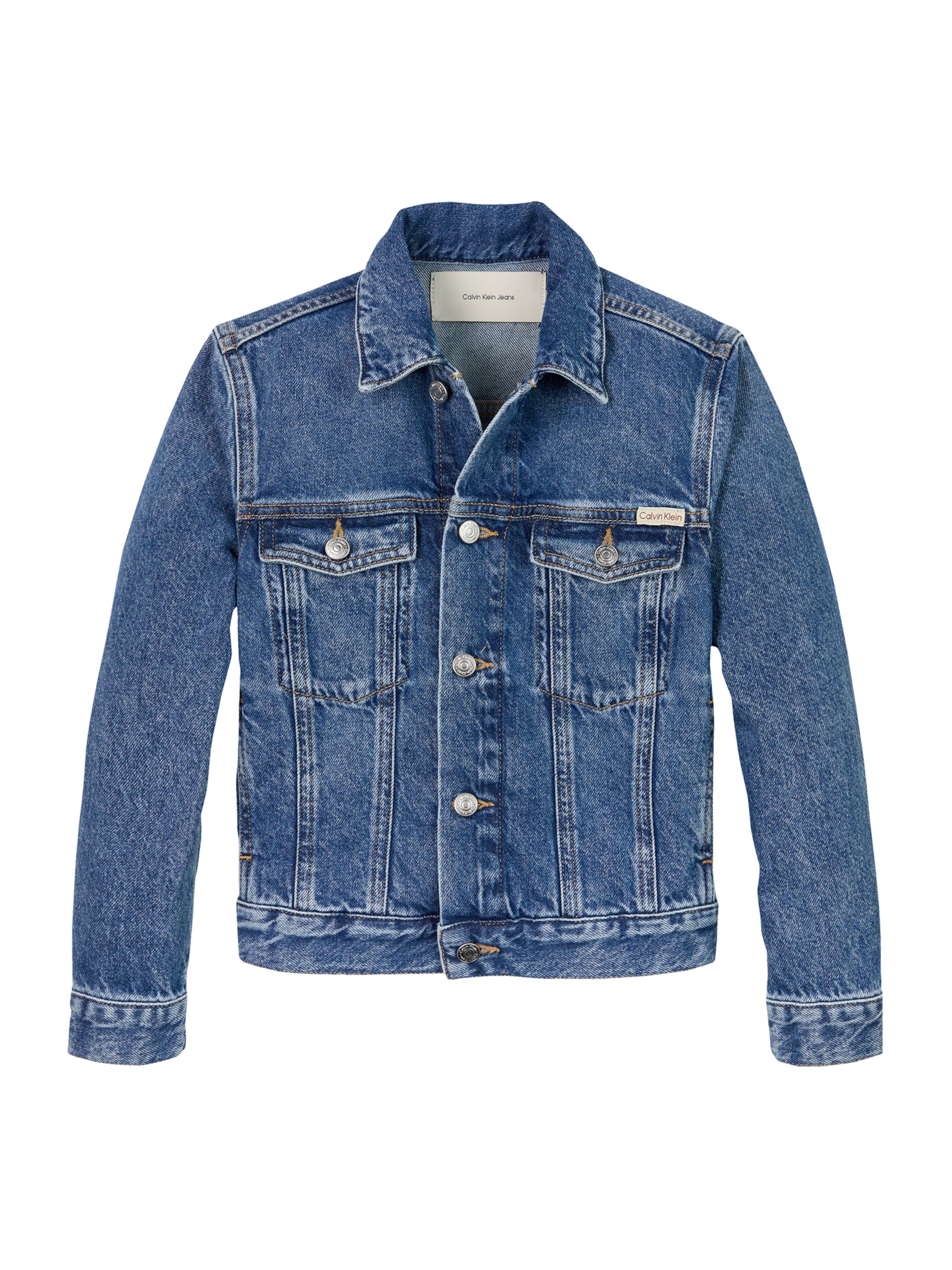 Calvin Klein Jeans Jacke in Blau: Vorderseite