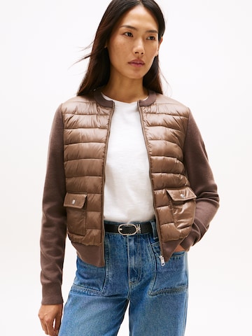 Veste mi-saison TOMMY HILFIGER en marron : devant